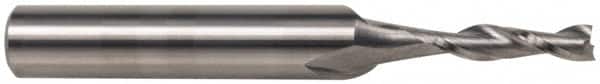 Onsrud - 3/4" Cutting Diam x 2-1/8" Length of Cut, 2 Flute, Upcut Spiral Router Bit - Uncoated, Right Hand Cut, Solid Carbide, 4" OAL x 3/4" Shank Diam, Double Edge, 30° Helix Angle - Americas Industrial Supply