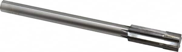 Made in USA - 0.7841 to 0.816" Diam, 5/8" Diam Shank, 2-1/2" Flute, Semi Finish Semi Ground Chucking Reamer - Americas Industrial Supply