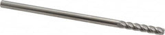 Accupro - 3/16", 4 Flute, Single End, Solid Carbide, 0.06" Corner Radius End Mill - 4" OAL, 40° Helix, Right Hand Flute, 1" LOC, Right Hand Cut - Americas Industrial Supply