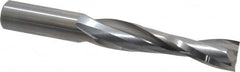 Onsrud - 1/2" Cutting Diam x 2-1/8" Length of Cut, 2 Flute, Upcut Spiral Router Bit - Uncoated, Right Hand Cut, Solid Carbide, 4" OAL x 1/2" Shank Diam, Double Edge, 22° Helix Angle - Americas Industrial Supply