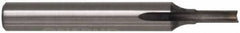 Onsrud - 1/2" Diam, 1/2" Shank Diam, 1" Length of Cut, 2 Flute Double Edge Straight Router Bit - 4" Overall Length, Right Hand Cut, Solid Carbide - Americas Industrial Supply