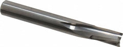 Onsrud - 3/8" Cutting Diam x 5/8" Length of Cut, 3 Flute, Downcut Spiral Router Bit - Uncoated, Right Hand Cut, Solid Carbide, 3" OAL x 3/8" Shank Diam, Three Edge, 10° Helix Angle - Americas Industrial Supply