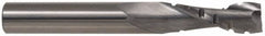 Onsrud - 5/8" Cutting Diam x 2-1/8" Length of Cut, 2 Flute, Upcut Spiral Router Bit - Uncoated, Right Hand Cut, Solid Carbide, 4" OAL x 5/8" Shank Diam, Chipbreaker, 30° Helix Angle - Americas Industrial Supply
