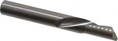Onsrud - 3/8" Cutting Diam x 3/4" Length of Cut, 1 Flute, Downcut Spiral Router Bit - Uncoated, Right Hand Cut, Solid Carbide, 3" OAL x 3/8" Shank Diam, Single Edge, 22° Helix Angle - Americas Industrial Supply