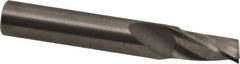 Onsrud - 3/8" Cutting Diam x 5/8" Length of Cut, 1 Flute, Upcut Spiral Router Bit - Uncoated, Right Hand Cut, Solid Carbide, 2-1/2" OAL x 3/8" Shank Diam, Single Edge, 21° Helix Angle - Americas Industrial Supply