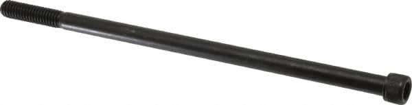 Value Collection - 5/16-18 UNC Hex Socket Drive, Socket Cap Screw - Alloy Steel, Black Oxide Finish, Partially Threaded, 7" Length Under Head - Americas Industrial Supply