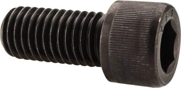 Value Collection - 3/8-24 UNF Hex Socket Drive, Socket Cap Screw - Alloy Steel, Black Oxide Finish, Fully Threaded, 1-1/8" Length Under Head - Americas Industrial Supply