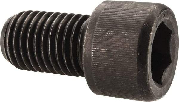 Value Collection - 9/16-18 UNF Hex Socket Drive, Socket Cap Screw - Alloy Steel, Black Oxide Finish, Fully Threaded, 1" Length Under Head - Americas Industrial Supply