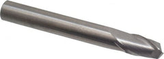 Onsrud - 1/4" Cutting Diam x 3/8" Length of Cut, 2 Flute, Upcut Spiral Router Bit - Uncoated, Right Hand Cut, Solid Carbide, 2" OAL x 1/4" Shank Diam, Bottom-Surfacing, 30° Helix Angle - Americas Industrial Supply