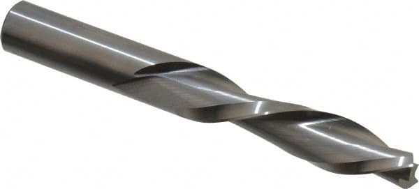 Onsrud - 1/2" Cutting Diam x 2-1/8" Length of Cut, 2 Flute, Downcut Spiral Router Bit - Uncoated, Right Hand Cut, Solid Carbide, 4" OAL x 1/2" Shank Diam, Double Edge, 30° Helix Angle - Americas Industrial Supply