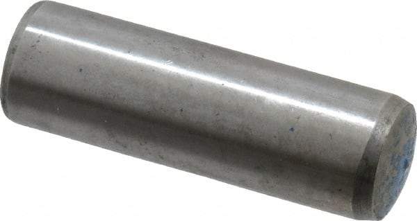 Metric Blue - 16mm Diam x 50mm Pin Length Alloy Steel Pull Out Dowel Pin - 1 Beveled & 1 Threaded End - Americas Industrial Supply