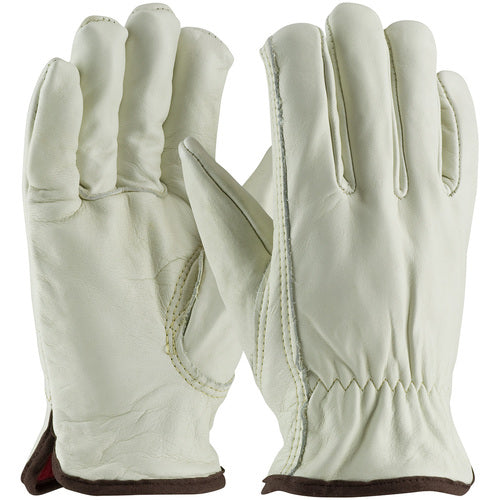 77-268/M Insulated Drivers Gloves - Top Grain Cowhide Drivers - Premium - Red Foam Lining - Keystone Thumb - Exact Industrial Supply