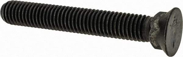Value Collection - 1/2-13 UNC, 3-1/2" OAL, Steel Plow Bolt - Uncoated, Grade 5 - Americas Industrial Supply