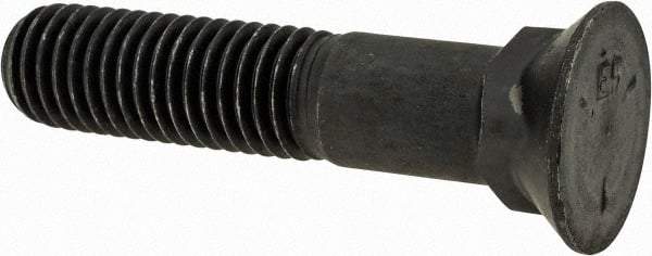 Value Collection - 5/8-11 UNC, 3" OAL, Steel Plow Bolt - Uncoated, Grade 5 - Americas Industrial Supply