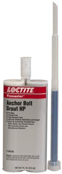 Loctite - 20.7 fl oz Epoxy Anchoring Adhesive - 20 min Working Time, 29 CFR 1910.1200 - Americas Industrial Supply