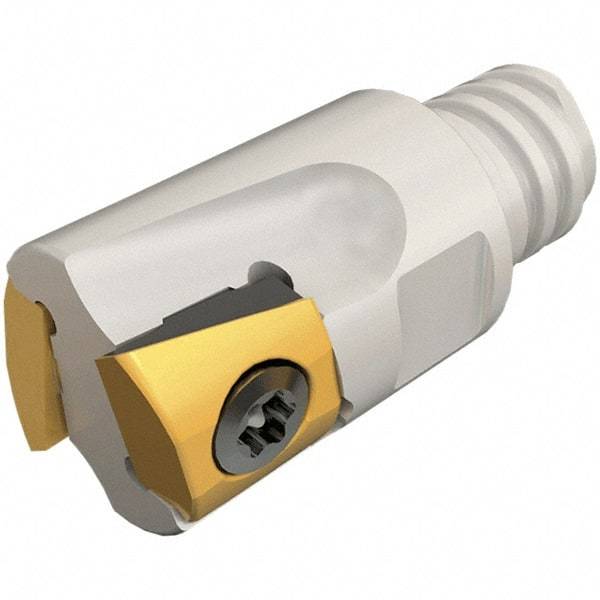 Iscar - 1/2" Cut Diam, 0.197" Max Depth of Cut, 0.63" OAL, Indexable Square Shoulder End Mill - T290 LN.T 0502 Inserts, T08 Modular Connection, 90° Lead Angle, Series SumoMill - Americas Industrial Supply