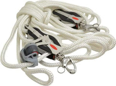 Ronstan - 1,240 Lb Lifting Capacity, 8-1/2' Lift Height, Block & Tackle Hoist - Made from Rope - Americas Industrial Supply