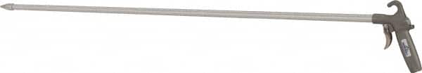 Guardair - 120 Max psi Whisper Jet Pistol Grip Blow Gun - 1/4 NPT, 48" Tube Length, Aluminum - Americas Industrial Supply