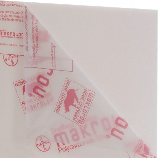 Made in USA - 51" x 4' x 3/16" White Polycarbonate Sheet - Americas Industrial Supply