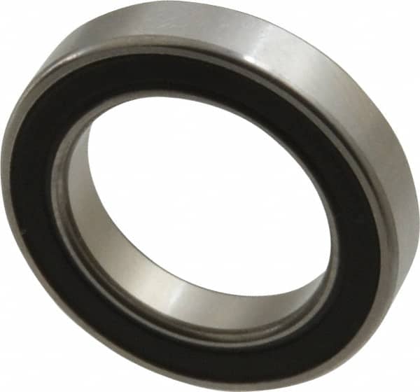 SKF - 17mm Bore Diam, 26mm OD, Double Seal Thin Section Radial Ball Bearing - 5mm Wide, 1 Row, Round Bore, 209 Lb Static Capacity, 378 Lb Dynamic Capacity - Americas Industrial Supply