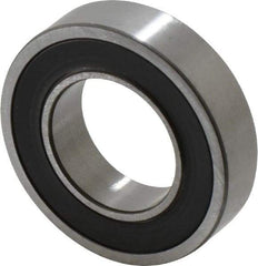 SKF - 20mm Bore Diam, 37mm OD, Double Seal Thin Section Radial Ball Bearing - 9mm Wide, 1 Row, Round Bore, 821 Lb Static Capacity, 1,430 Lb Dynamic Capacity - Americas Industrial Supply