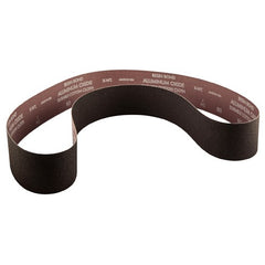 4 × 36″ Metalite R228 Cloth Narrow Benchstand Belt 60 Grit R228 Aluminum Oxide - Americas Industrial Supply