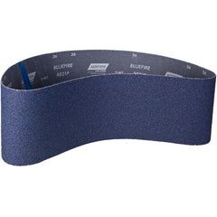 6″ × 48″ NorZon Plus R821 Narrow Belt 40 Grit Zirconia Alumina - Americas Industrial Supply