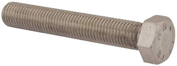 Value Collection - M24x3.00mm Metric Coarse, 150mm Length Under Head Hex Head Cap Screw - Fully Threaded, Grade 316 & Austenitic A4 Stainless Steel, Uncoated, 36mm Hex - Americas Industrial Supply