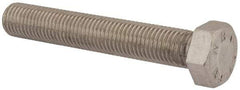 Value Collection - M24x3.00mm Metric Coarse, 150mm Length Under Head Hex Head Cap Screw - Fully Threaded, Grade 316 & Austenitic A4 Stainless Steel, Uncoated, 36mm Hex - Americas Industrial Supply