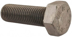 Value Collection - M30x3.50mm Metric Coarse, 90mm Length Under Head Hex Head Cap Screw - Fully Threaded, Grade 316 & Austenitic A4 Stainless Steel, Uncoated, 46mm Hex - Americas Industrial Supply