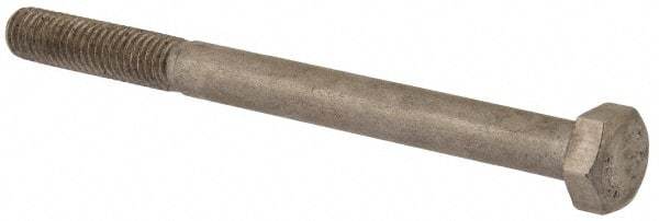 Value Collection - M5x0.80mm Metric Coarse, 60mm Length Under Head Hex Head Cap Screw - Partially Threaded, Grade 316 & Austenitic A4 Stainless Steel, Uncoated, 8mm Hex - Americas Industrial Supply