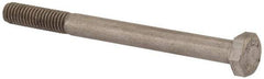 Value Collection - M6x1.00mm Metric Coarse, 70mm Length Under Head Hex Head Cap Screw - Partially Threaded, Grade 316 & Austenitic A4 Stainless Steel, Uncoated, 10mm Hex - Americas Industrial Supply