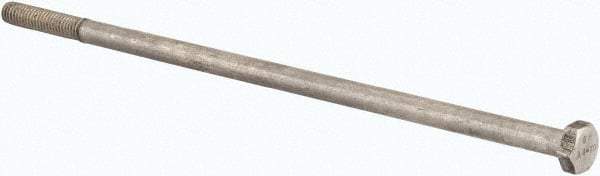 Value Collection - M6x1.00mm Metric Coarse, 160mm Length Under Head Hex Head Cap Screw - Partially Threaded, Grade 316 & Austenitic A4 Stainless Steel, Uncoated, 10mm Hex - Americas Industrial Supply