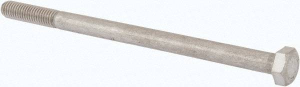 Value Collection - M8x1.25mm Metric Coarse, 130mm Length Under Head Hex Head Cap Screw - Partially Threaded, Grade 316 & Austenitic A4 Stainless Steel, Uncoated, 13mm Hex - Americas Industrial Supply