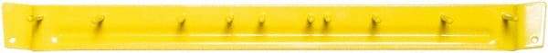 PRO-SOURCE - 20 Lb, 3" Projection, 1-1/2" Wide, 17-1/4" High, Aluminum, Enamel Finish, Broom Holder - 1/4" Wire Diam, 17-1/4" Long - Americas Industrial Supply