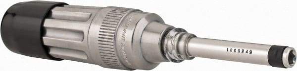 Sturtevant Richmont - 1 Piece, 0.8 to 4 N/m, Adjustable Torque Limiting Screwdriver - 7-3/4" OAL, 1/4" Drive, 2 In/Lb Graduation - Americas Industrial Supply