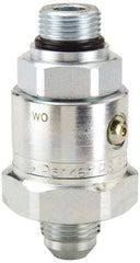 Parker - 1-1/16-12 Male ORB to Male JIC Steel Hydraulic Hose Male ORB To Male JIC Swivel - 5,000 psi - Americas Industrial Supply