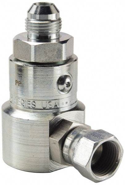 Parker - 3/8-18 SAE (JIC) 37° Flare Steel Hydraulic Hose Male JIC To Female JIC Swivel - 5,000 psi - Americas Industrial Supply