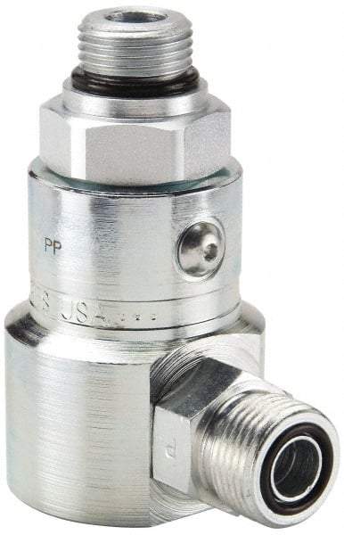 Parker - 3/8 SAE ORB to SAE ORFS Steel Hydraulic Hose Male ORB To Male ORFS Fitting - 5,000 psi - Americas Industrial Supply