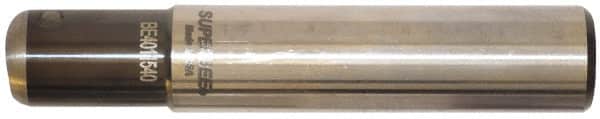 Superbee - 0.2 to 0.25 Inch Cutting Radius, 1 Inch Cutter Diameter, 2 Style EM15 Inserts, 1 Inch Shank Diameter, Indexable Convex Radius Cutter - 4.5 Inch Overall Length - Americas Industrial Supply