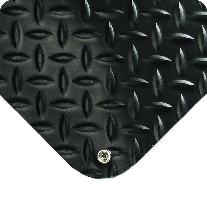 Electrically Conductive Anti-fatigue 9/16 x 3' x 75' DP Work Mat - Americas Industrial Supply