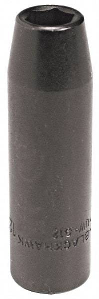 Blackhawk by Proto - 1/2" Drive 10mm Deep Impact Socket - 6 Points, 3-7/32" OAL - Americas Industrial Supply
