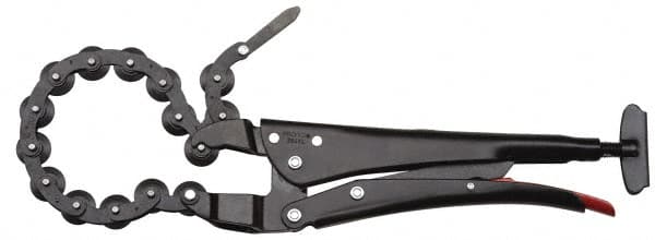 Proto - 11-13/16" OAL Standard Jaw Locking Chain Pipe Cutters - 1-11/64" Jaw Width, 4-33/64" Jaw Opening, Standard Handle - Americas Industrial Supply