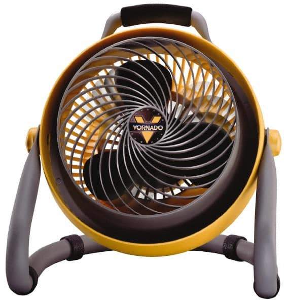 VORNADO - 5-1/8" Blade, 710 Max CFM, Wall Mounting Circulation Fan - 0.7 Amps, 120 Volts, 3 Speed - Americas Industrial Supply