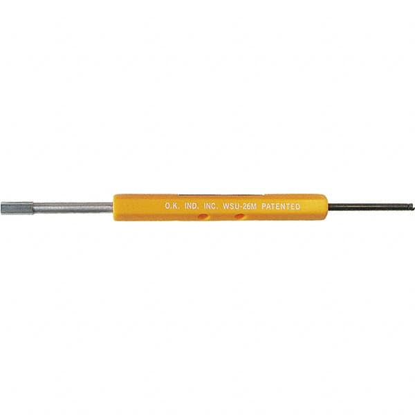 OK Industries - 26 AWG, Plastic, Hand Turning Wire Wrapping and Unwrapping Tool - Noninsulated, 1-1/2 Inch Deep - Americas Industrial Supply