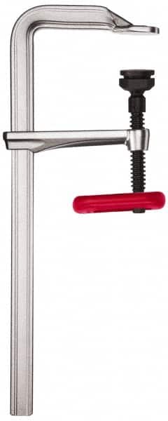 Bessey - 5-1/2" Deep Throat, 24" Max Capacity, Standard Sliding Arm Clamp - 2,800 Lb Clamping Pressure, 0.775" Spindle Diam - Americas Industrial Supply