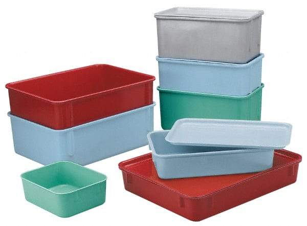 LEWISBins+ - 300 Lb Load Capacity Red Fiberglass Tote Container - Stacking, Nesting, 11.9" Long x 8.8" Wide x 4.1" High - Americas Industrial Supply