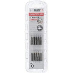 Wiha - 1/4" Drive IP27 Torx Plus Screwdriver Bit - 1" OAL, Insert Bit - Americas Industrial Supply