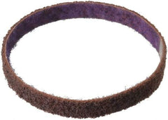 3M - 1/2" Wide x 12" OAL, Aluminum Oxide Abrasive Belt - Aluminum Oxide, Medium, Nonwoven, Series DF-BL - Americas Industrial Supply