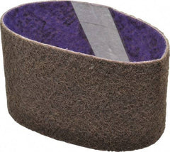3M - 3-1/2" Wide x 15-1/2" OAL, Aluminum Oxide Abrasive Belt - Aluminum Oxide, Coarse, Nonwoven, Series DF-BL - Americas Industrial Supply